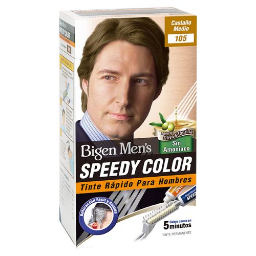Tinte Bigen Men Speedy Castaño M105