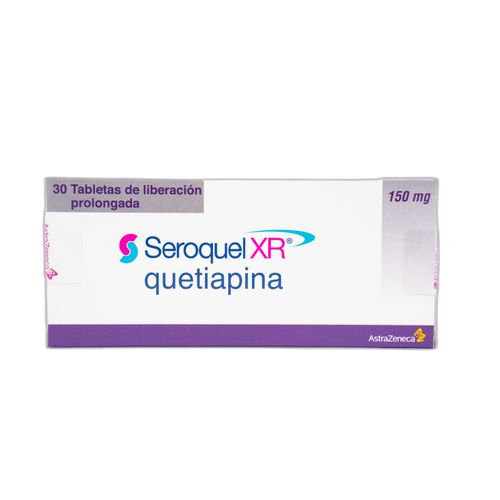 Seroquel Xr Quetiapina 150 Mg Caja X 30 Tabletas Zeneca