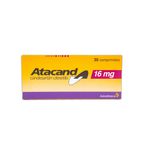 Atacand 16 mg 30 Tabletas Oral Zeneca