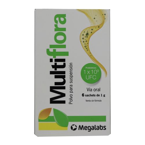 Multiflora Sobre 6 Unidades Megalabs