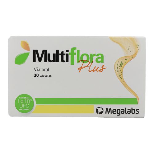 Multiflora Plus Caja X 30 Cápsulas Megalabs