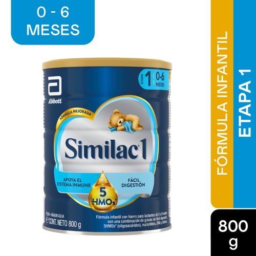 Similac 1 5Hmos 800 Gr Polvo Abbott