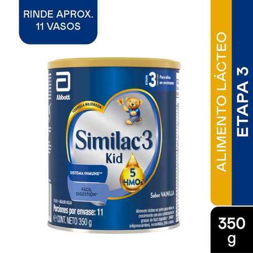 Fórmula Infantil Similac 3 Kid 5Hmo 350 Gr Polvo Abbott