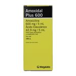 Amoxidal Plus 600 Polvo 100 Ml Polvo Megalabs