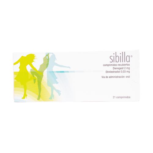 Sibilla Dienogest 2 Mg Etinilestradiol 0.03 Mg Caja X 21 Tabletas Gedeon