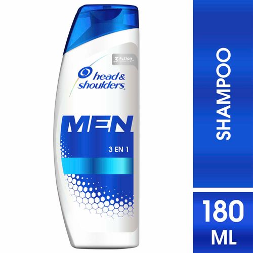 Shampoo Control Caspa Head Shoulders Men 3 En 1 Botella X 375 Ml P&G