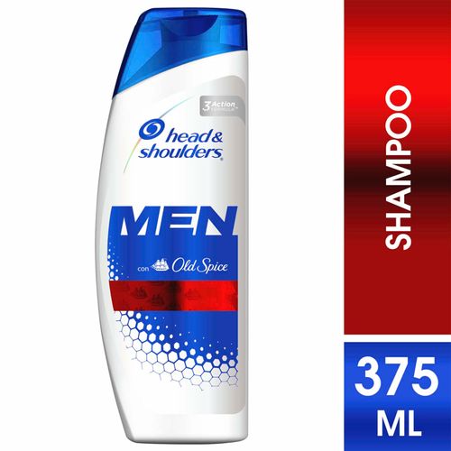 Shampoo Head & Shoulders Old Spice Frasco X 375 Ml P&G