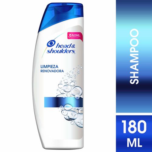 Shampoo Head & Shoulders Limpieza Renovadora Frasco X 180 Ml P&G