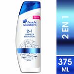 Head & Shoulders 2en1 Limpieza 375 Ml