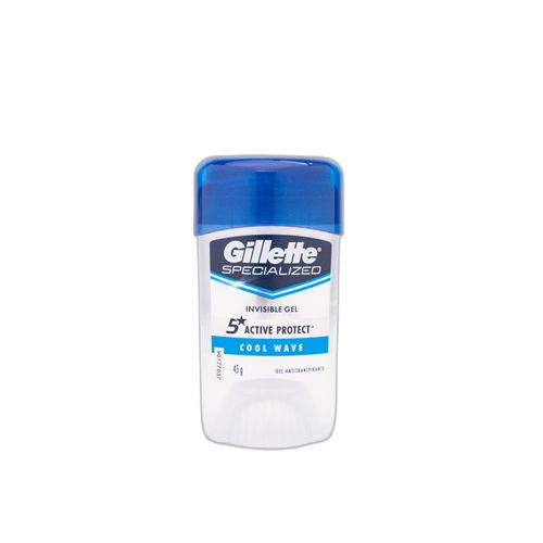 Desodorante Gillette Barra En Gel Cool Wave Clear Gel 45 Gr
