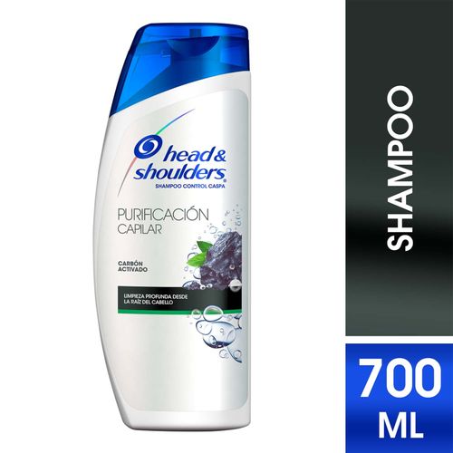 Shampoo H&S Carbón Activado Frasco X 700 Ml P&G