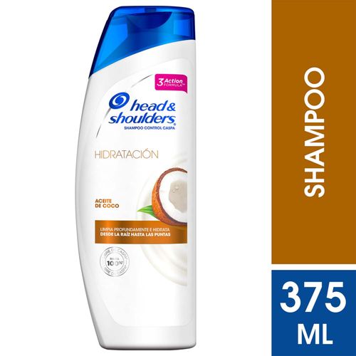 Shampoo H&S Coconut Frasco X 375 Ml P&G