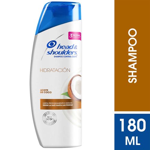 Shampoo H&S Coconut Frasco X 180 Ml P&G