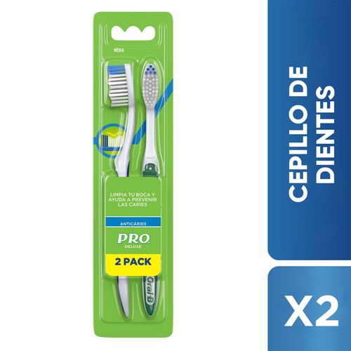 Cepillo De Dientes Deluxe Anticaries 2 Unidades P&G