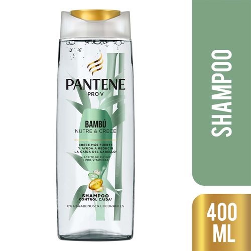 Shampoo Pantene Control Caida Bambu Frasco X 400 Ml P&G