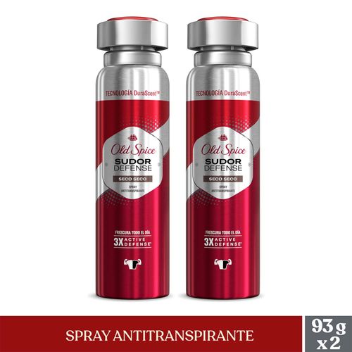 Desodorante Old Spice Sudor Defense Seco 2 Spray 150 Ml Precio Especial P&G