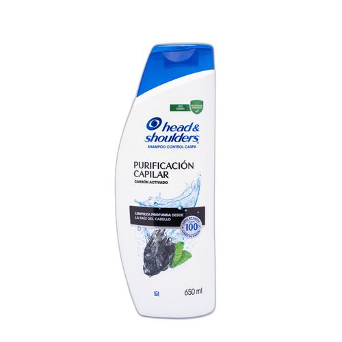 Shampoo H&S Carbón Control Frasco X 650 Ml P&G