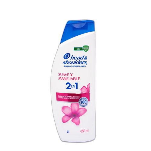 Shampoo H&S Suave Manejable Frasco X 650 Ml P&G