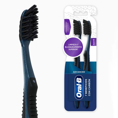 Cepillo Oral Salud 7 Benefi Negro 2 Unidades P&G