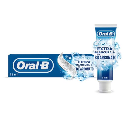 Crema Dental Oral B Bicarbonato Tubo X 58 Ml P&G