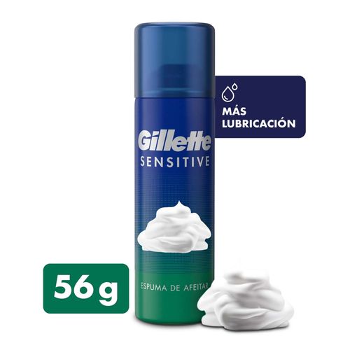 Espuma Para Afeitar Foamy Gillette Lata 56 Gr