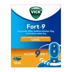 Vick Fort-9 500 Mg Caja X 12 Cápsulas P&G