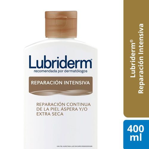 Loción Lubriderm Reparación Intensiva Frasco X 400 Ml Johnson