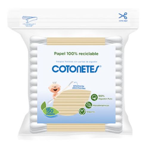 Copitos Johnson Cotonetes Bolsa X 150 Und