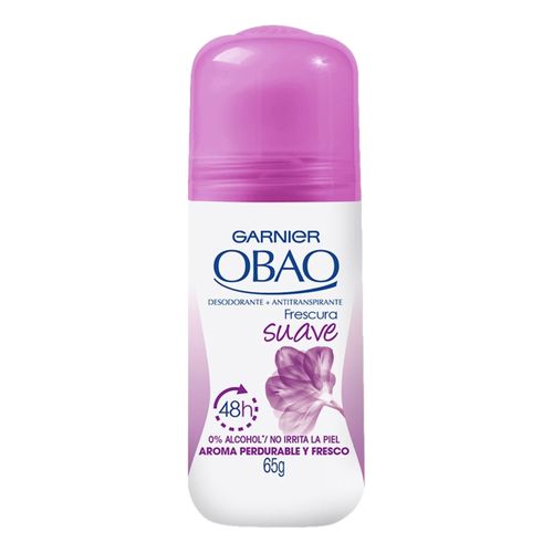 Desodorante Obao Roll On Women Frescura Suave Frasco X 65 Gr Loreal