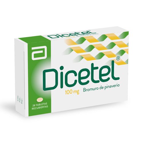 Dicetel Bromuro De Pinaverio 100 Mg Caja X 28 Tabletas Lafrancol