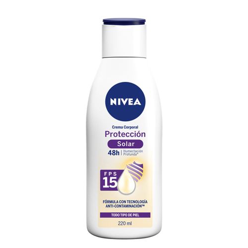 Crema Nivea Body Uv Protección Protección Solar Frasco X 220 Ml Bdf