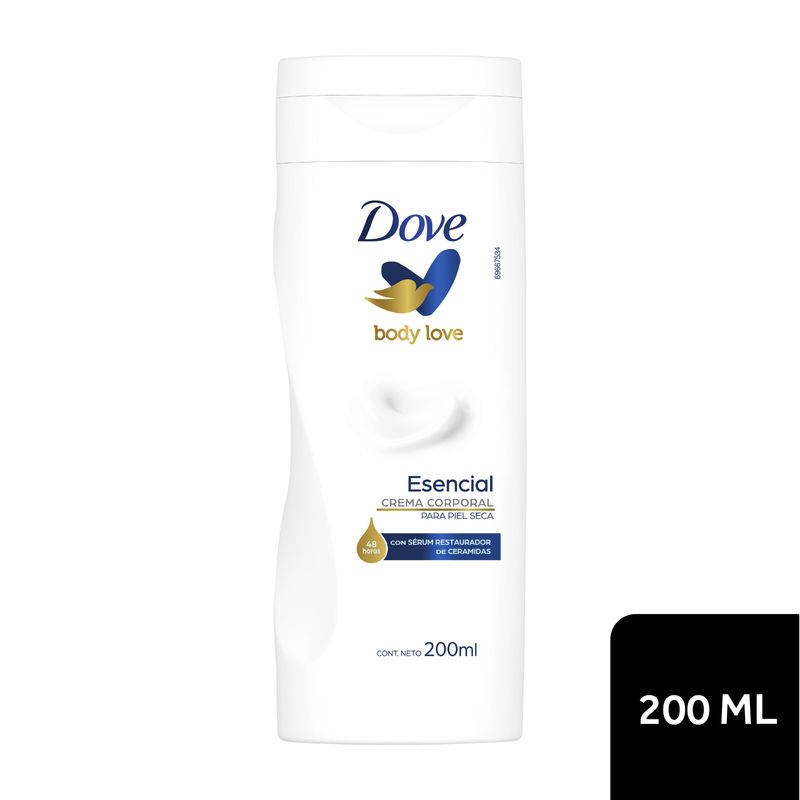 Dove Nutrición Esencial Crema Frasco 200 Ml