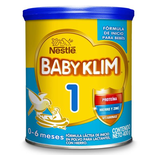 Fórmula Láctea Baby Klim Et 1 Lata X 400 Gr Nestle