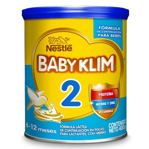 Fórmula Láctea Baby Klim Et 2 Lata X 400 Gr Nestle