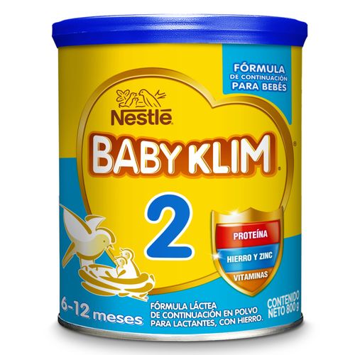 Fórmula Láctea Baby Klim Et 2 Lata X 800 Gr Nestle