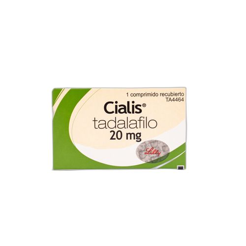 Cialis Tadalafil 20 Mg Caja X 1 Comprimidos Lilly