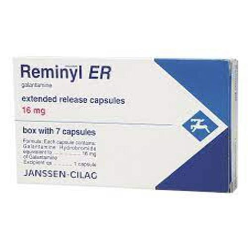 Reminyl Er 16 Mg Caja X 7 Cápsulas Liberacion Galantamina Hidrobromuro 16 Mg Janssen