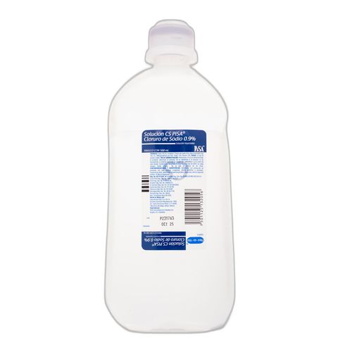 Cloruro De Sodio 0.9% 500 Ml Pisa