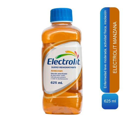 Electrolit Manzana Frasco X 625 Ml Pisa