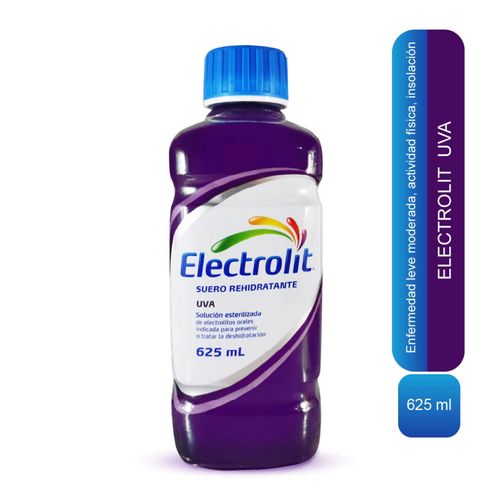Electrolit Uva Frasco X 625 Ml Pisa