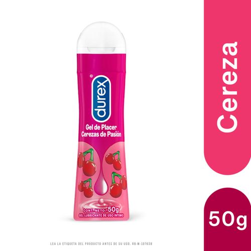 Lubricante Intimo Gel Durex Cereza Frasco X 50 Ml Rb Health