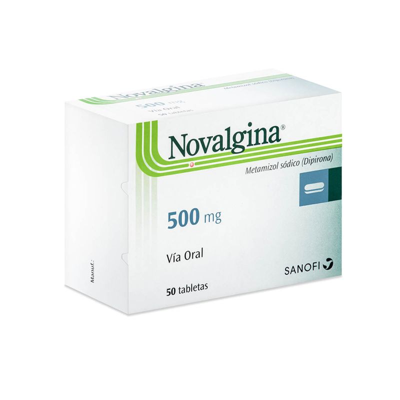 Novalgina 500 mg 50 Tabletas Opella Oral