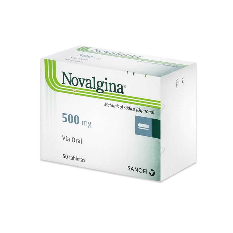 Novalgina 500 mg 50 Tabletas Opella Oral
