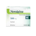 Novalgina 500 mg 50 Tabletas Opella Oral