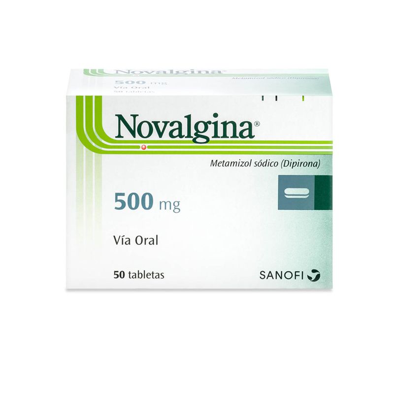 Novalgina 500 mg 50 Tabletas Opella Oral
