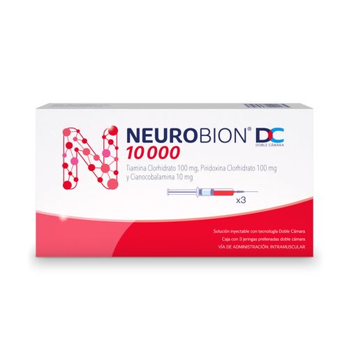 Neurobion Dc 10.000 Solución Inyectable Caja X 3 Unidades Procter