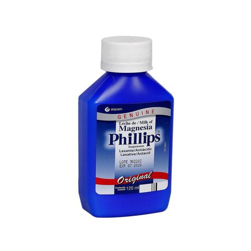 Leche De Magnesia Original Frasco X 120 Ml Aspen Farma