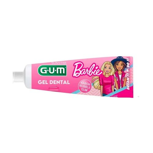 Crema Dental Gel Infantil Barbie 75 Ml Gum