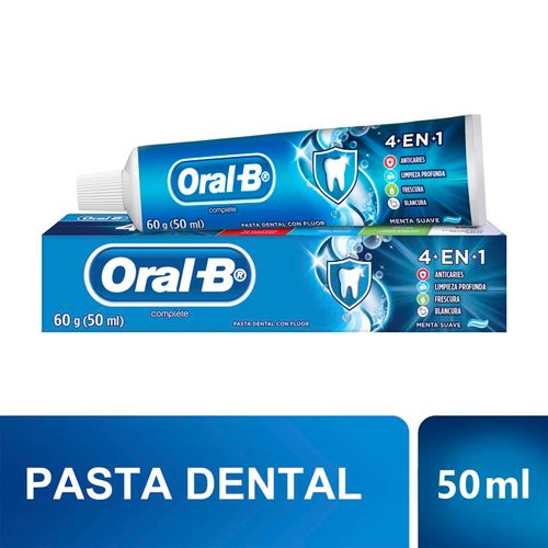 Crema Dental Oral B Complete Mf 50 Ml P&G