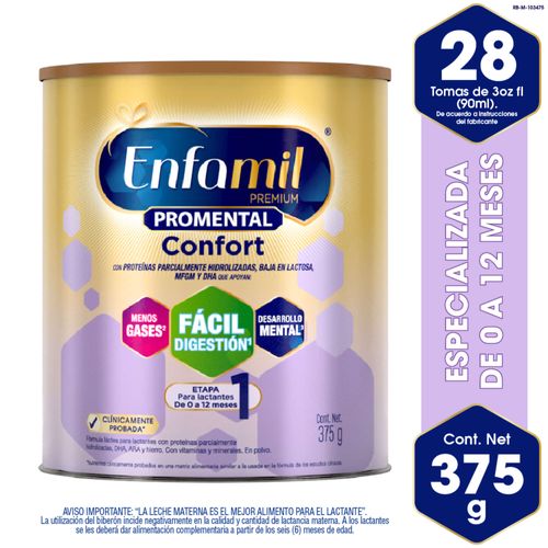 Enfamil Confort Premium Lata X 375 Gr Mead Johnson